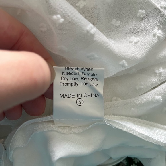 Shein Pheasant Style Long Sleeve Crop top - Picture 6 of 6